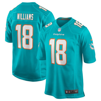 Miami Dolphins Preston Williams NFL jersey front view