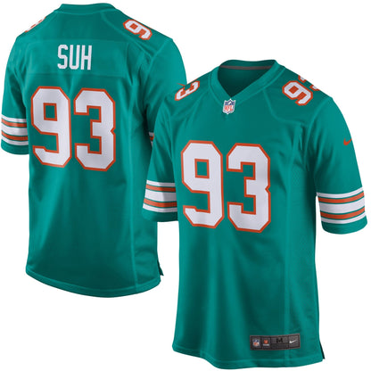 Miami Dolphins Ndamukong Suh NFL jersey front view