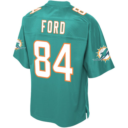 Miami Dolphins Isaiah Ford Big Tall NFL jersey front view