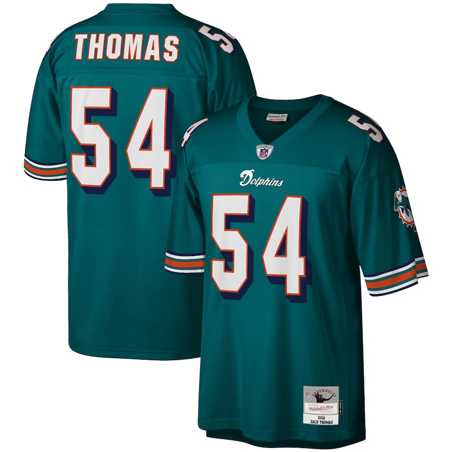Miami Dolphins Zach Thomas Legacy NFL jersey front view
