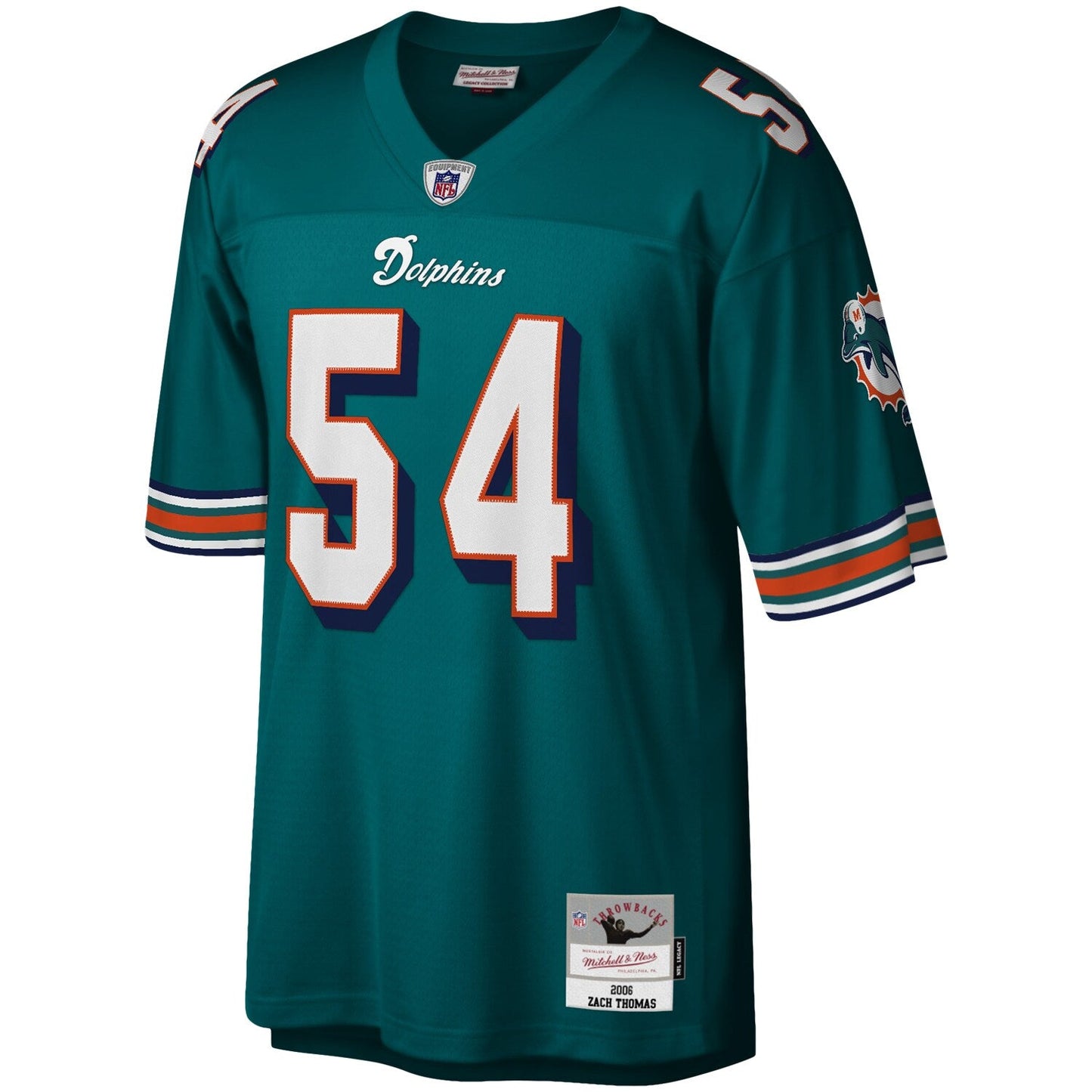 Miami Dolphins Zach Thomas Legacy NFL jersey front view