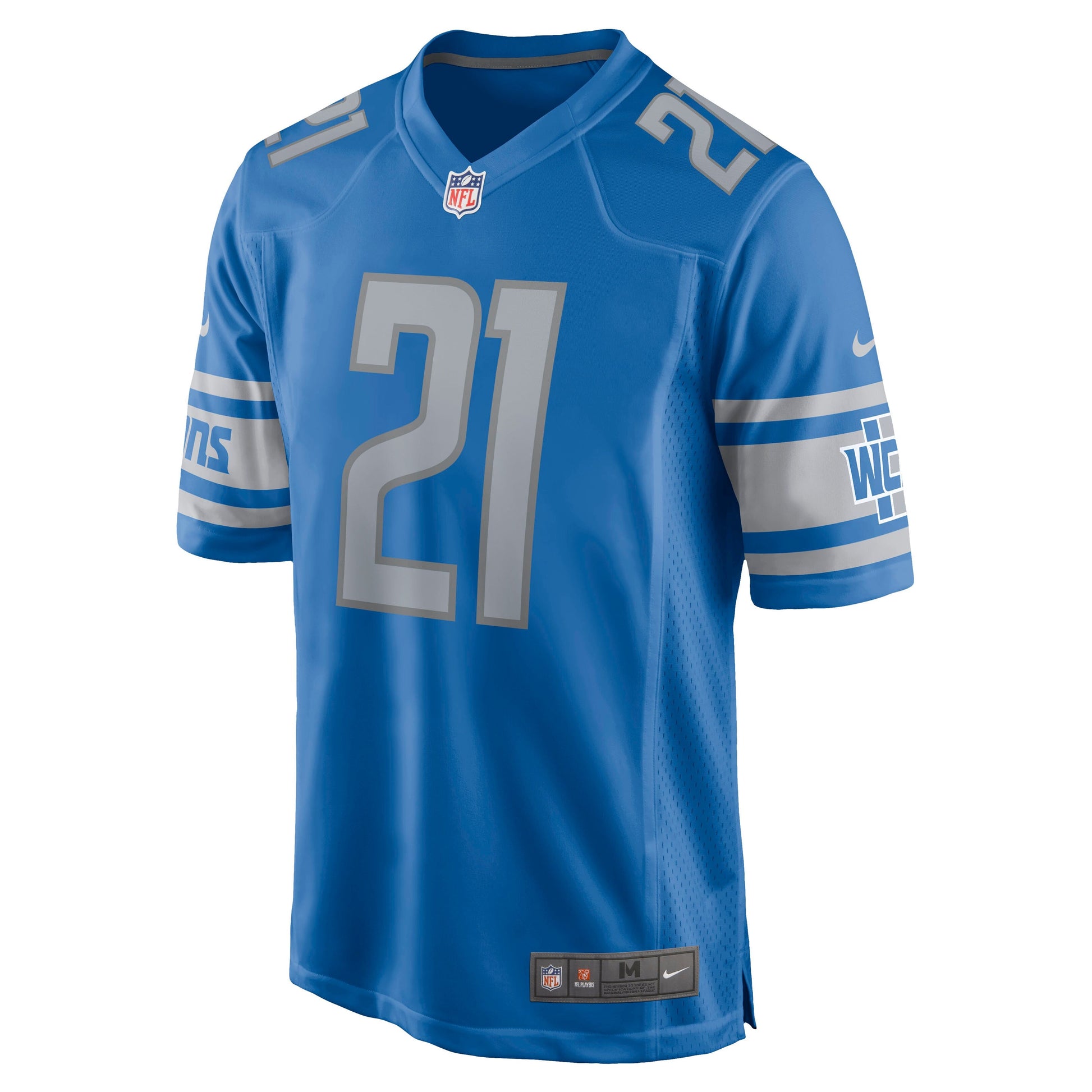 Detroit Lions Tracy Walker NFL jersey front view