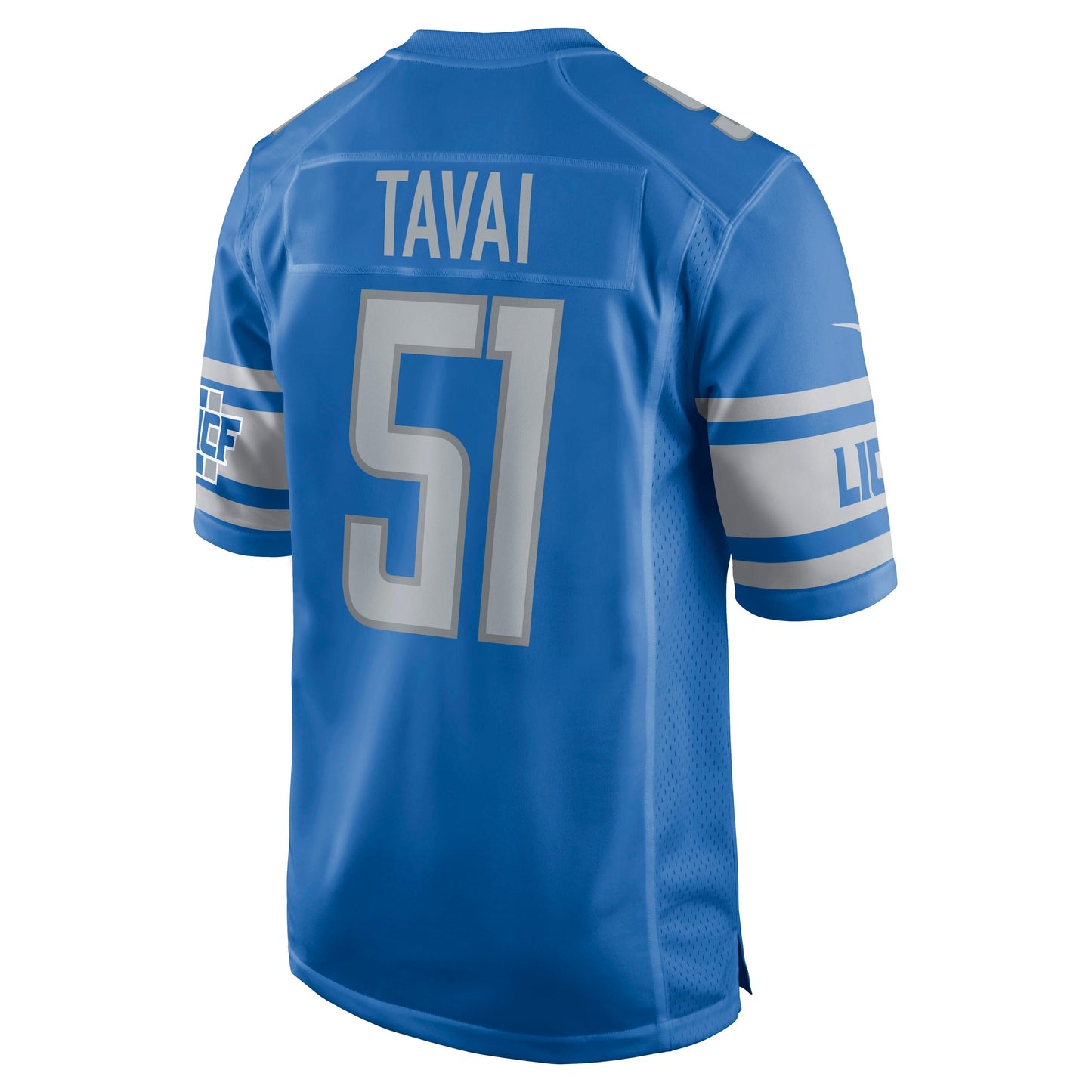 Detroit Lions Jahlani Tavai NFL jersey front view