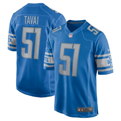 Detroit Lions Jahlani Tavai NFL jersey front view
