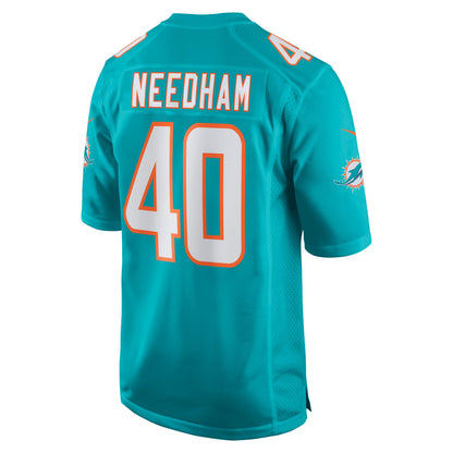 Miami Dolphins Nik Needham NFL jersey front view