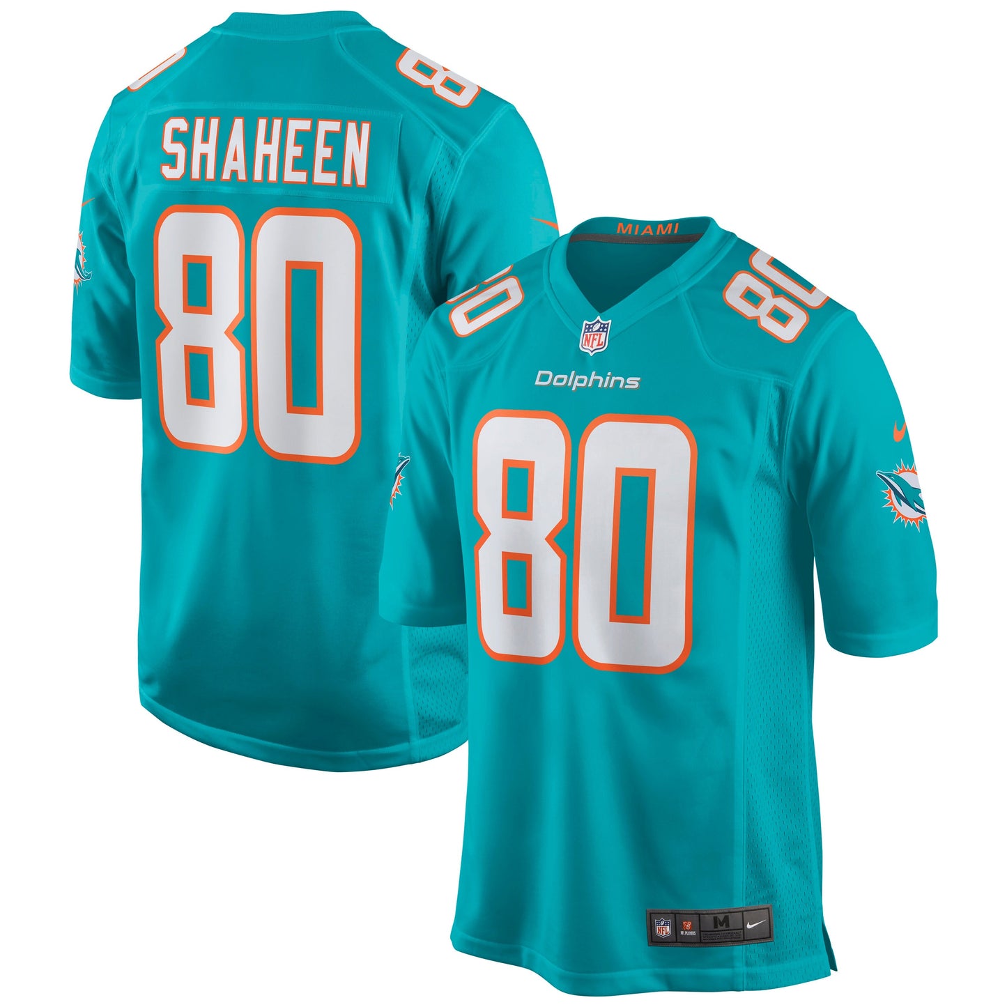 Miami Dolphins Adam Shaheen NFL jersey front view