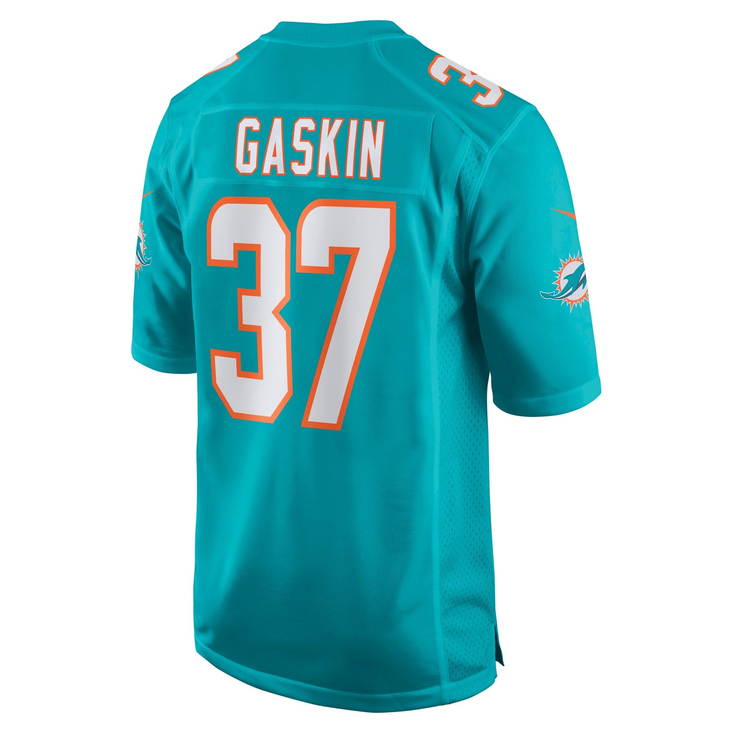 Miami Dolphins Myles Gaskin NFL jersey front view