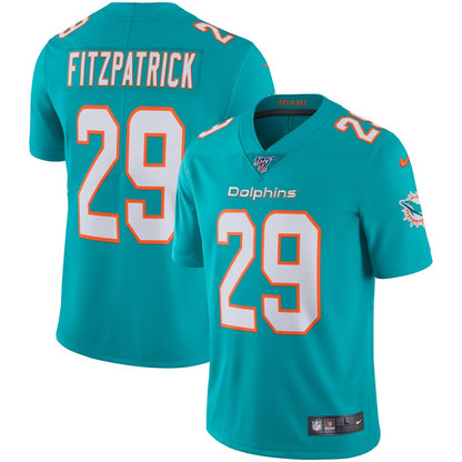 Miami Dolphins Minkah Fitzpatrick 100 NFL jersey front view