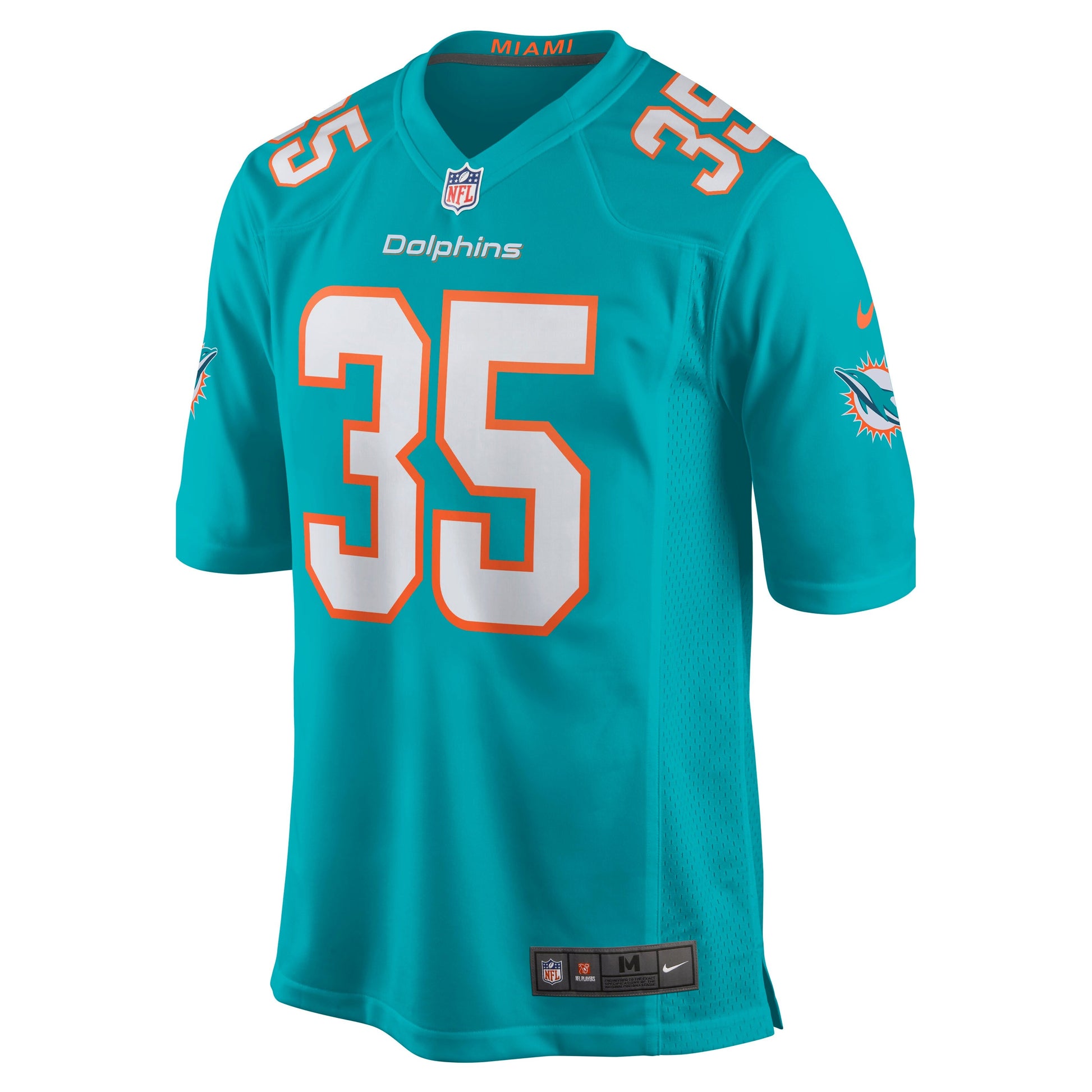 Miami Dolphins Kavon Frazier NFL jersey front view