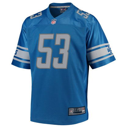 Detroit Lions Jason Cabinda Big Tall NFL jersey front view
