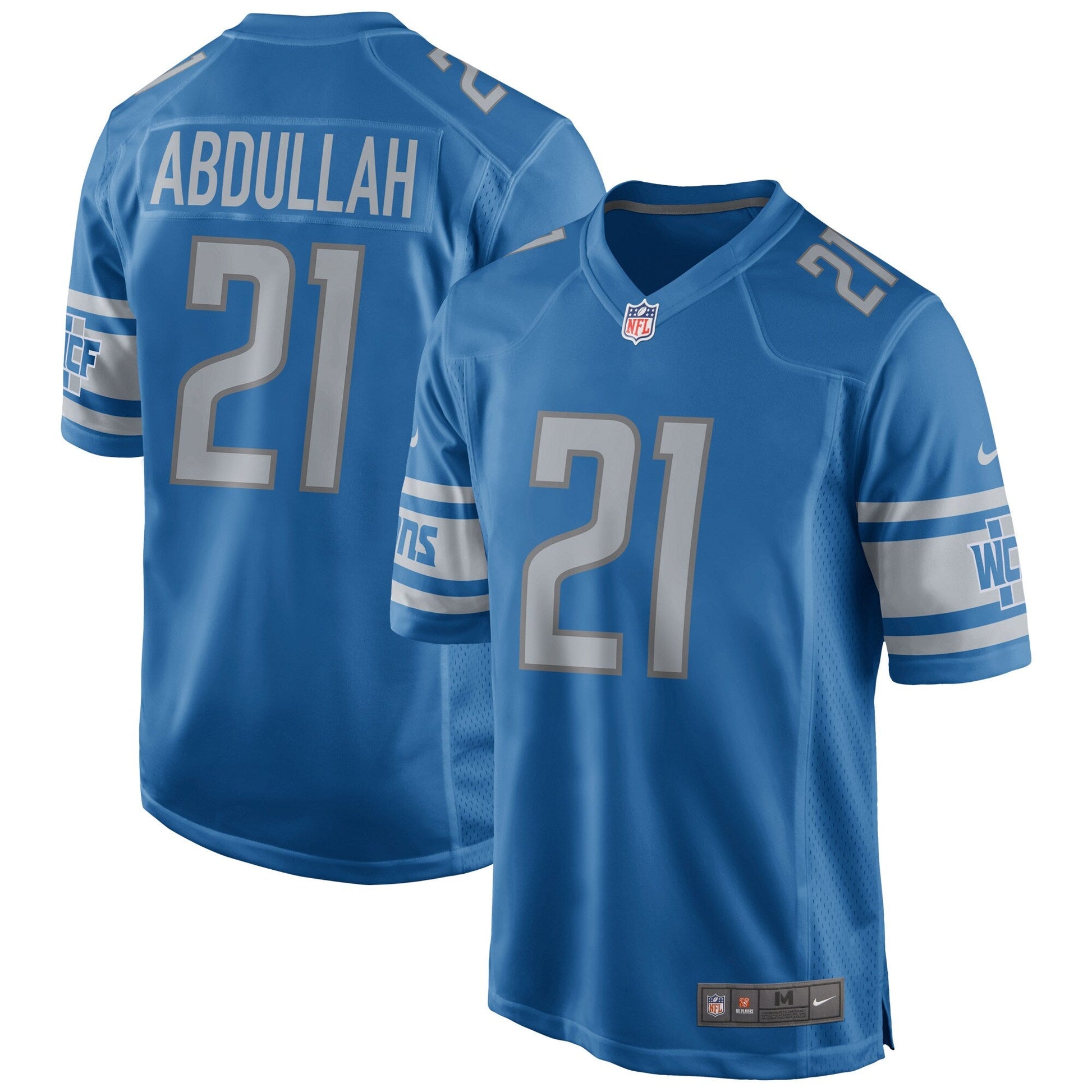 Detroit Lions Ameer Abdullah NFL jersey front view