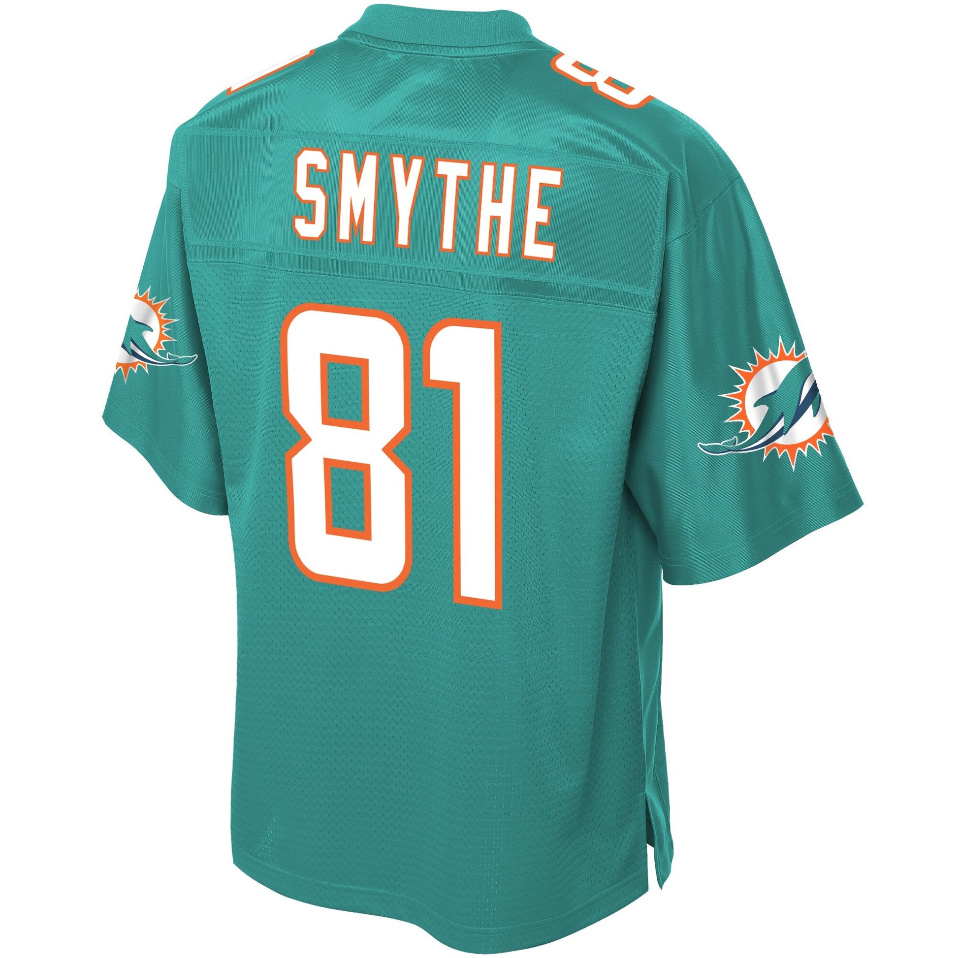 Miami Dolphins Durham Smythe Big Tall NFL jersey front view
