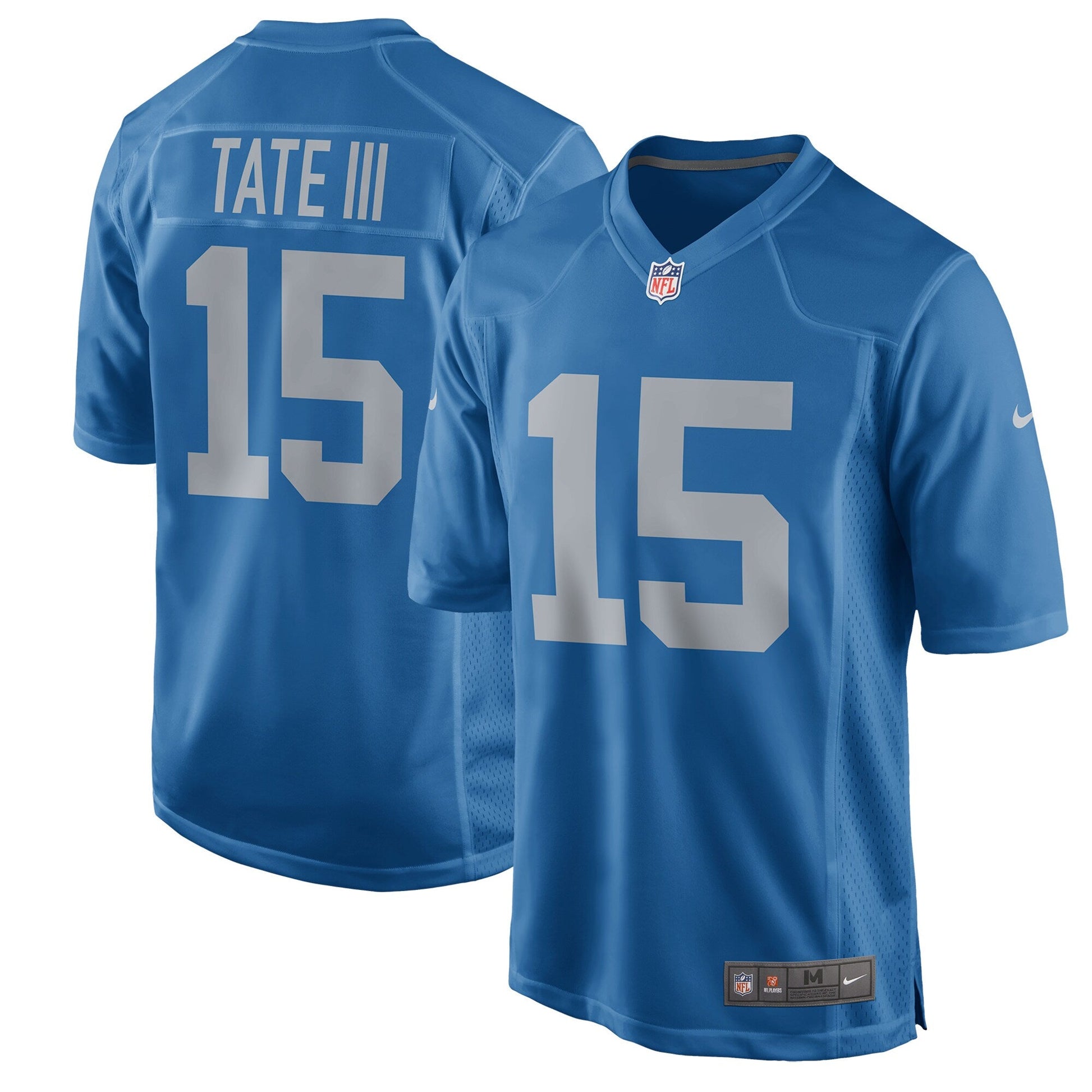 Detroit Lions Golden Tate NFL jersey front view