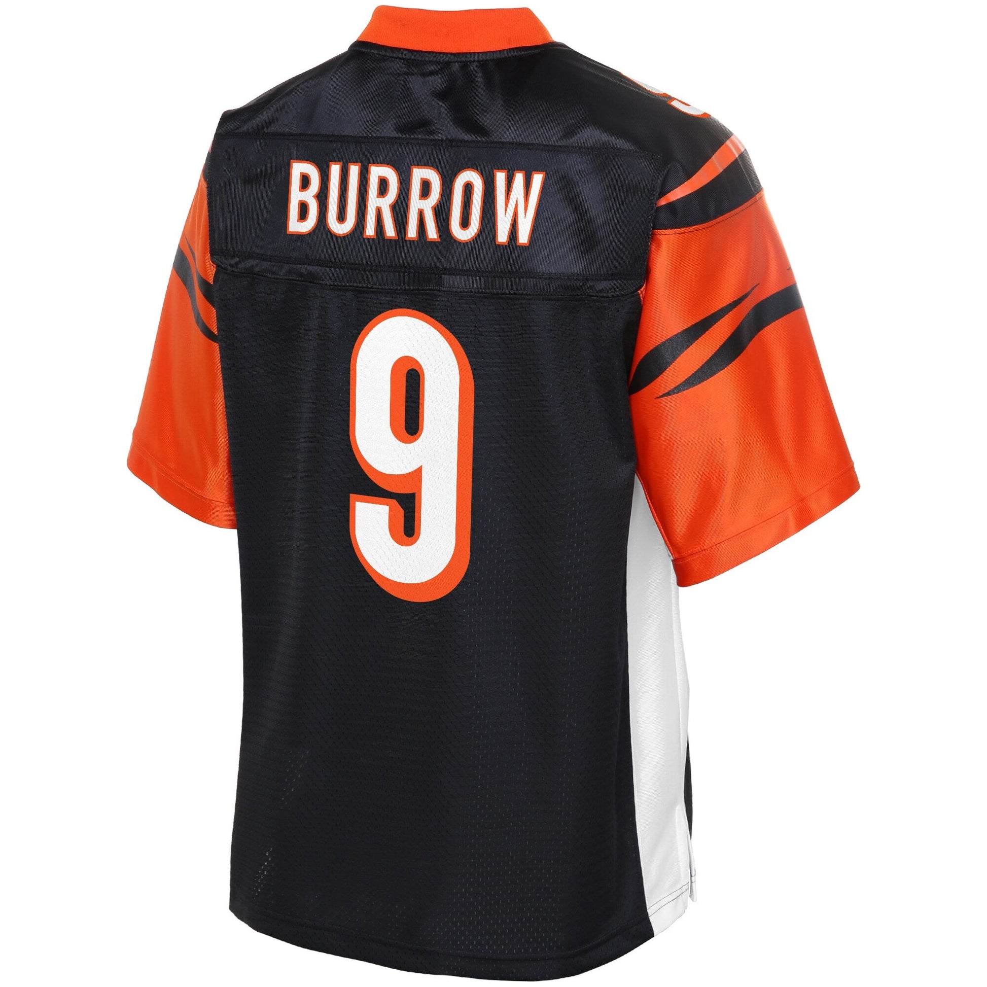 Cincinnati Bengals Joe Burrow Logo NFL jersey front view