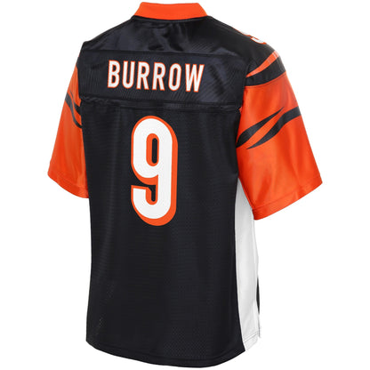 Cincinnati Bengals Joe Burrow Logo NFL jersey front view