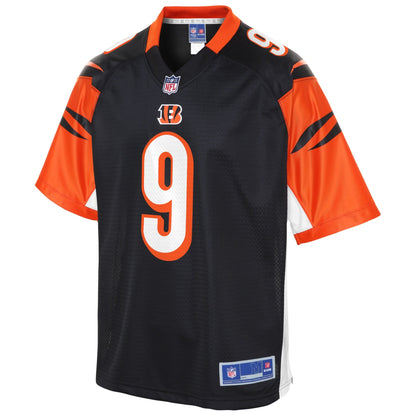 Cincinnati Bengals Joe Burrow Logo NFL jersey front view