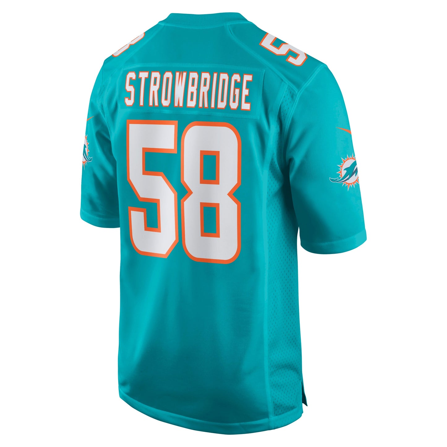 Miami Dolphins Jason Strowbridge NFL jersey front view