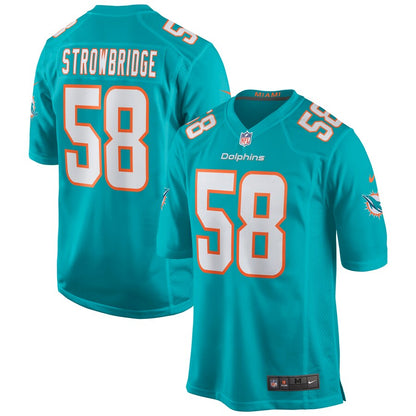 Miami Dolphins Jason Strowbridge NFL jersey front view