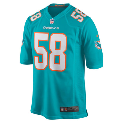 Miami Dolphins Jason Strowbridge NFL jersey front view
