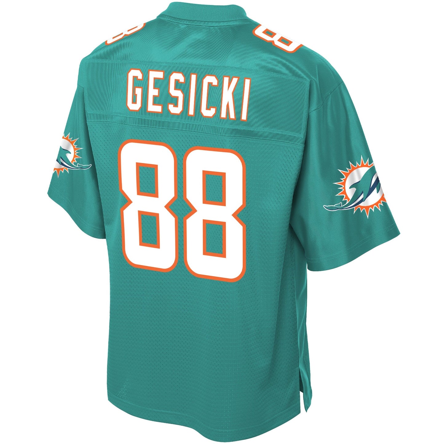 Miami Dolphins Mike Gesicki Big Tall NFL jersey front view