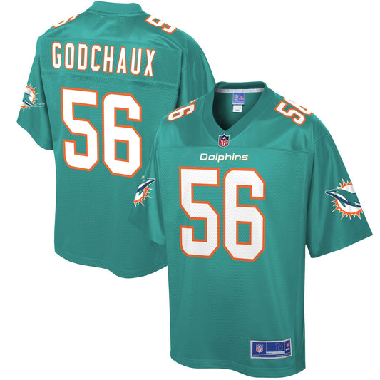 Miami Dolphins Davon Godchaux Big Tall NFL jersey front view