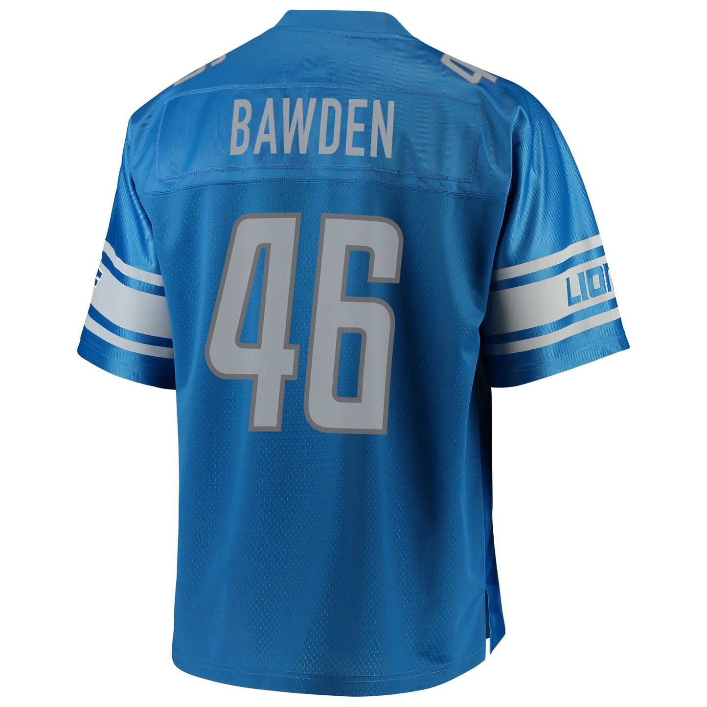 Detroit Lions Nick Bawden Big Tall NFL jersey front view