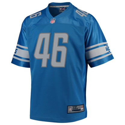Detroit Lions Nick Bawden Big Tall NFL jersey front view
