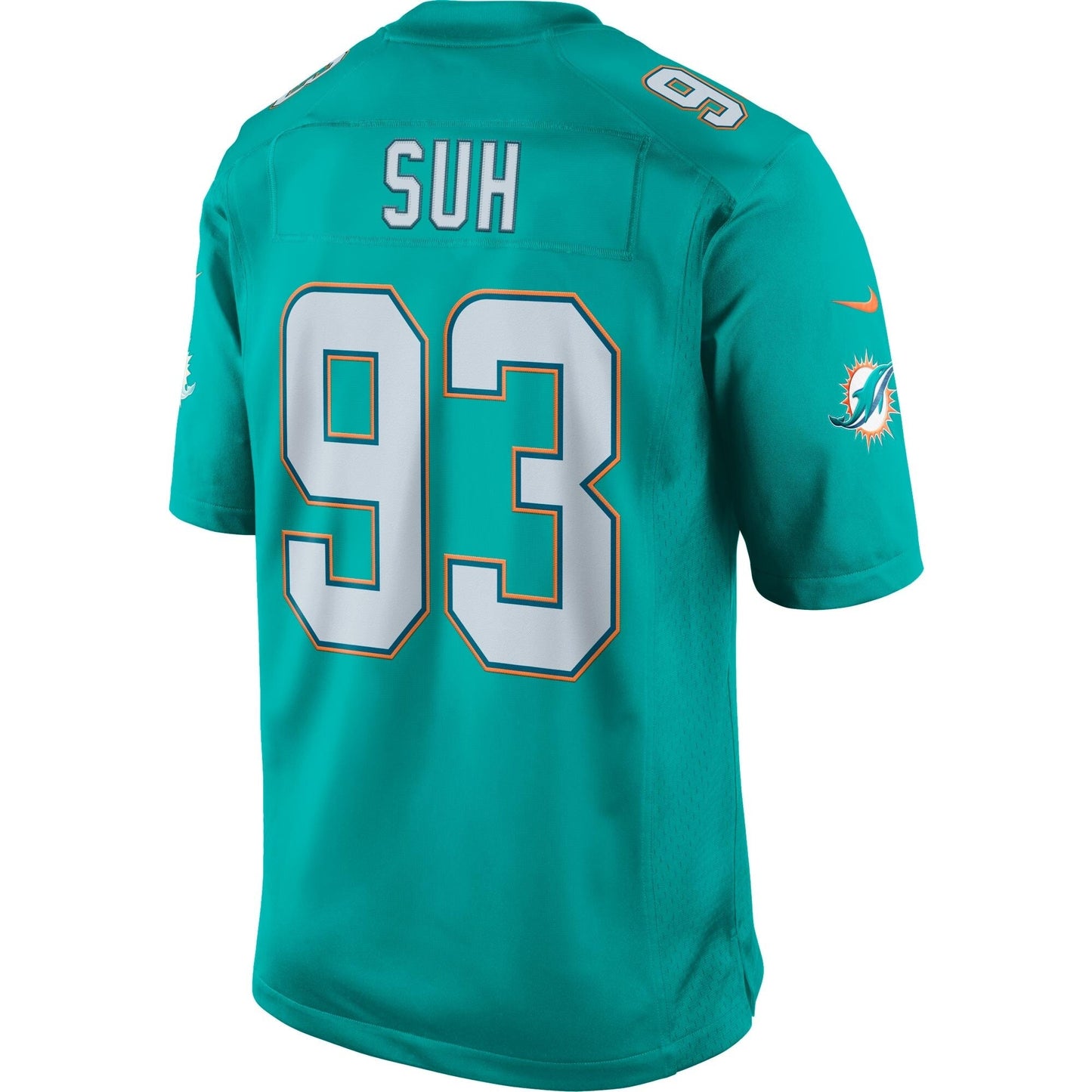 Miami Dolphins Ndamukong Suh NFL jersey front view