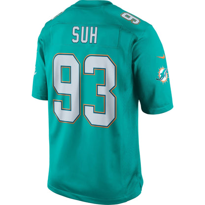 Miami Dolphins Ndamukong Suh NFL jersey front view