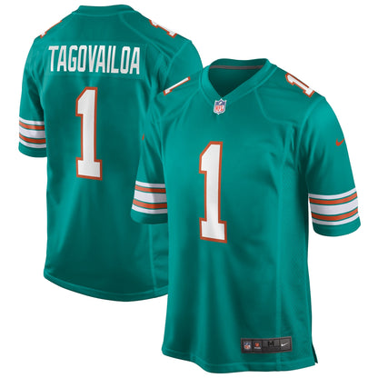 Miami Dolphins Tua Tagovailoa NFL jersey front view
