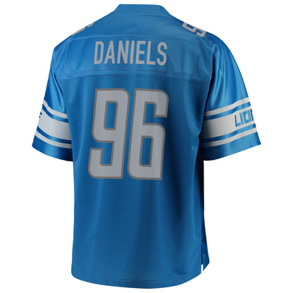 Detroit Lions Mike Daniels Big Tall NFL jersey front view