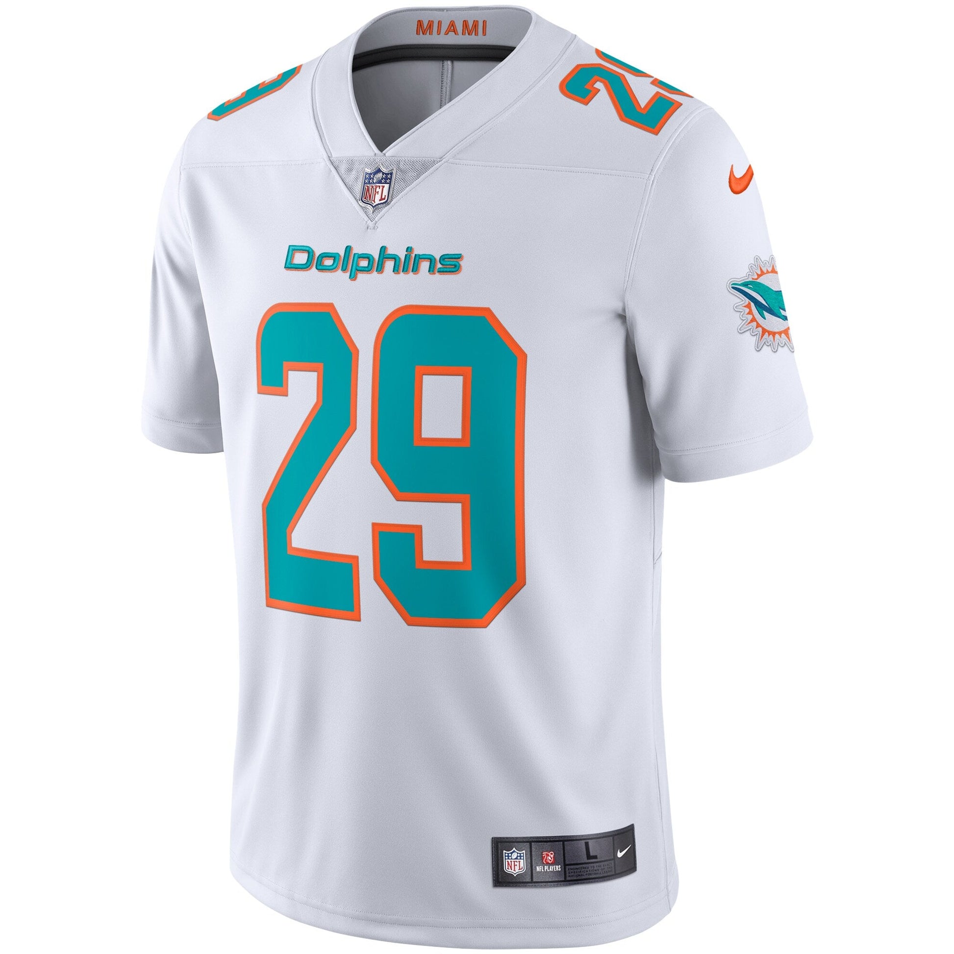 Miami Dolphins Minkah Fitzpatrick NFL jersey front view