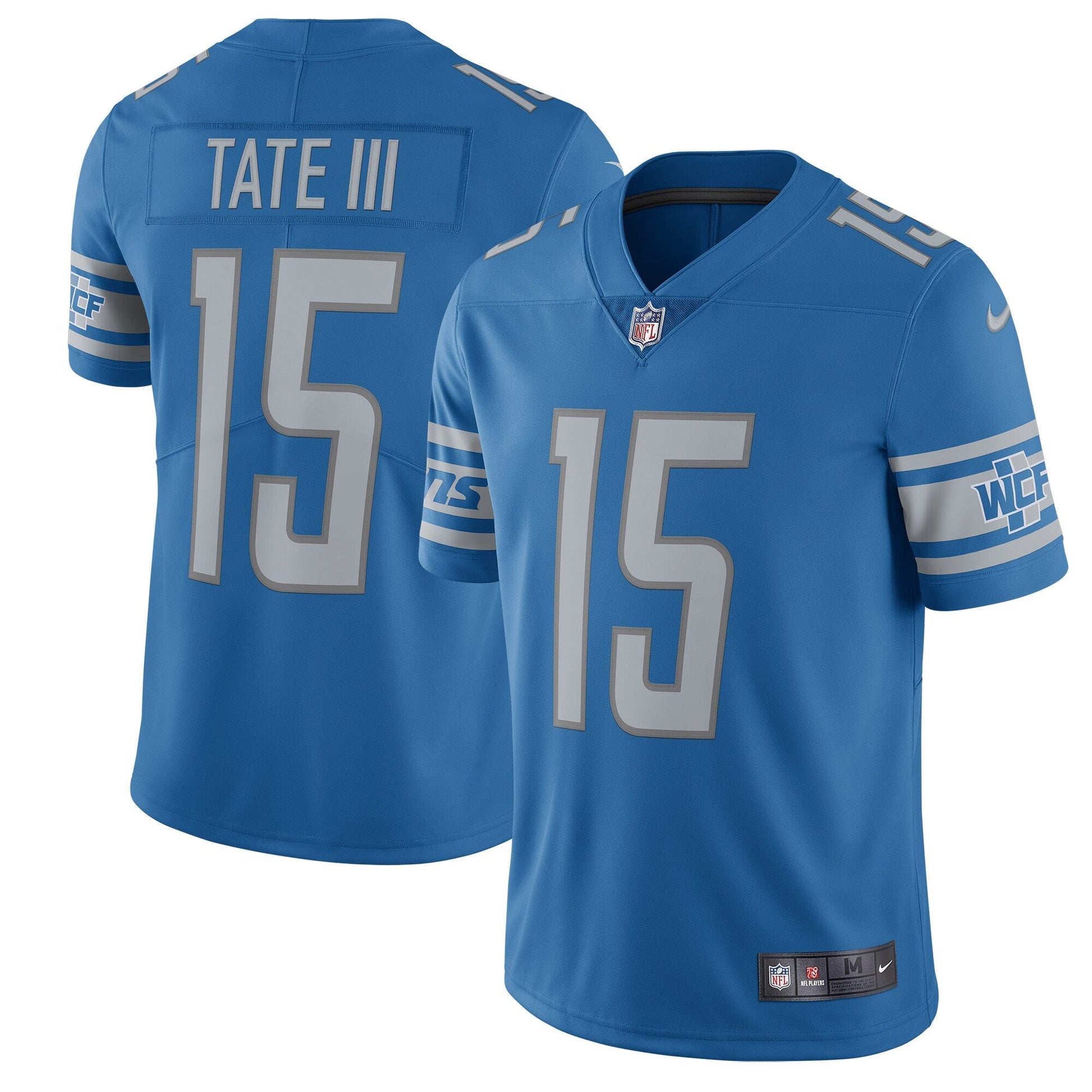 Detroit Lions Golden Tate NFL jersey front view