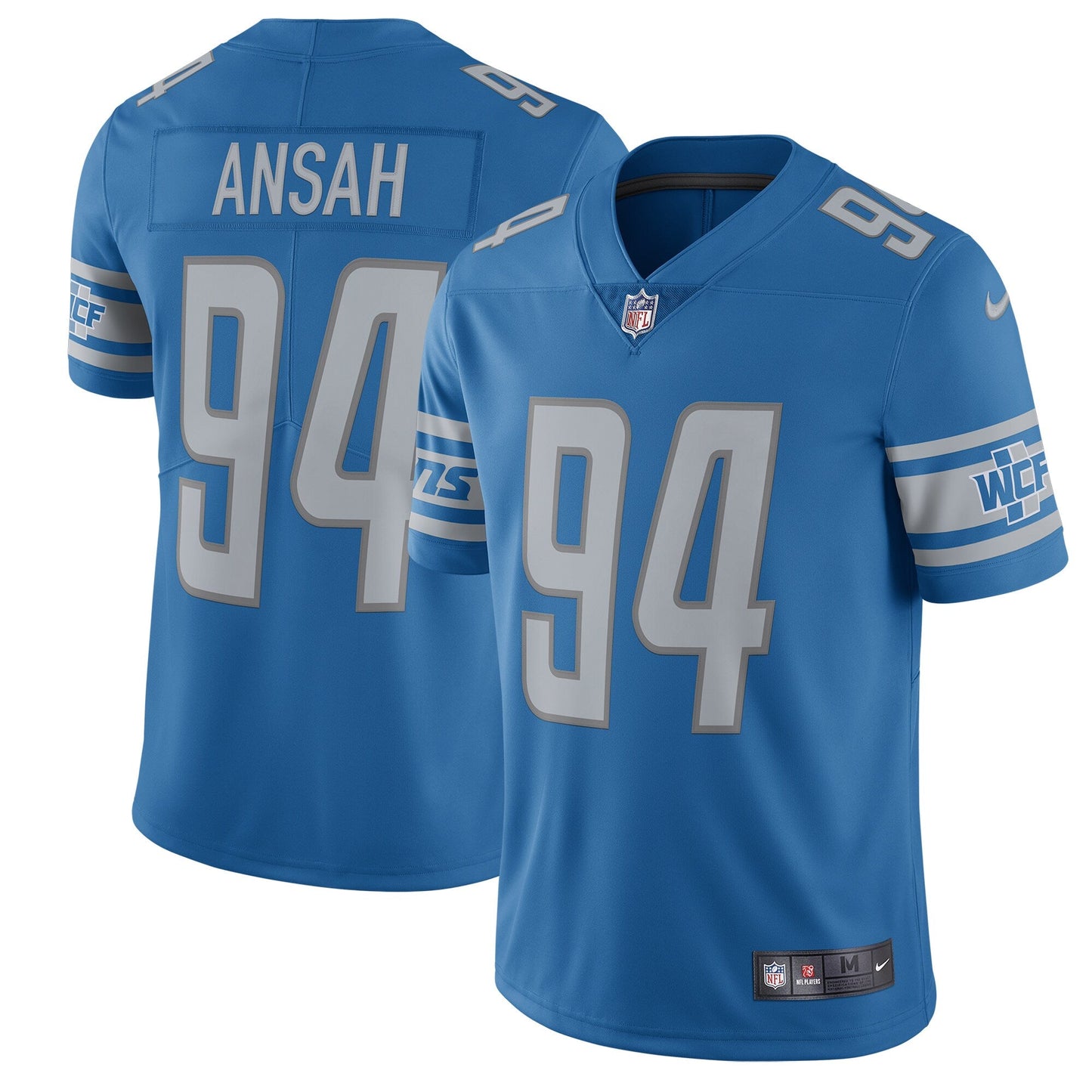 Detroit Lions Ezekiel Ansah NFL jersey front view