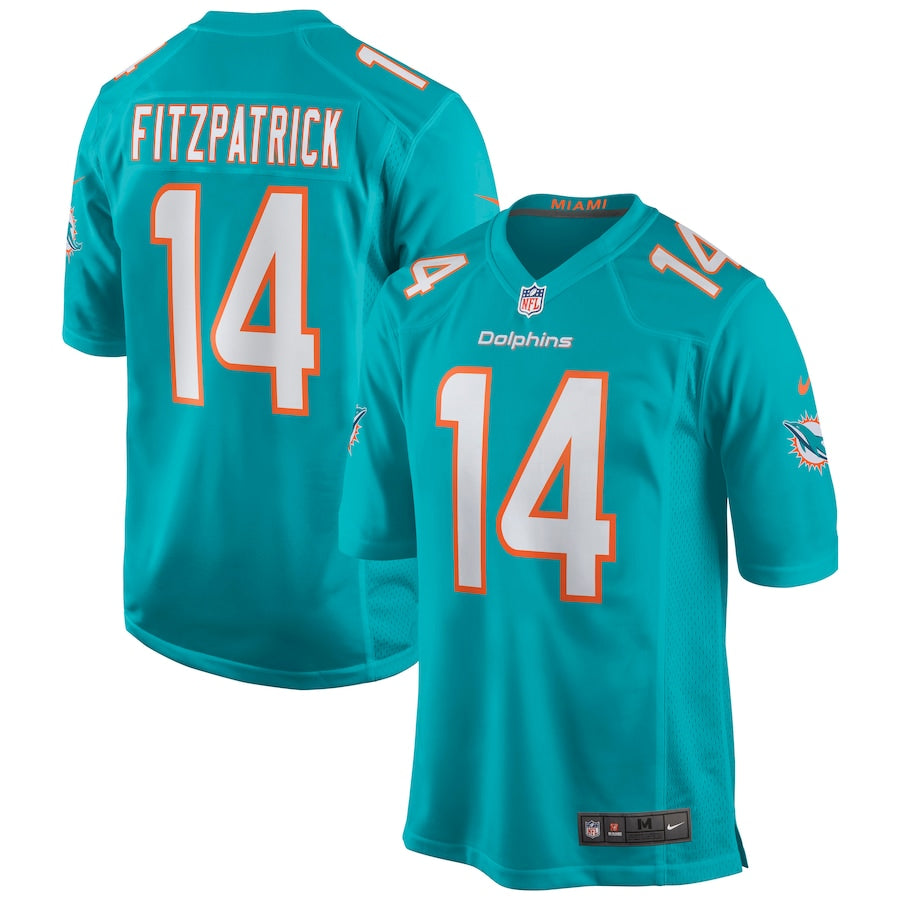 Miami Dolphins Ryan Fitzpatrick NFL jersey front view