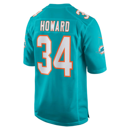 Miami Dolphins Howard NFL jersey front view