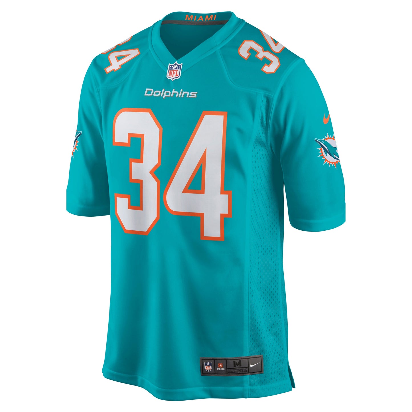 Miami Dolphins Howard NFL jersey front view