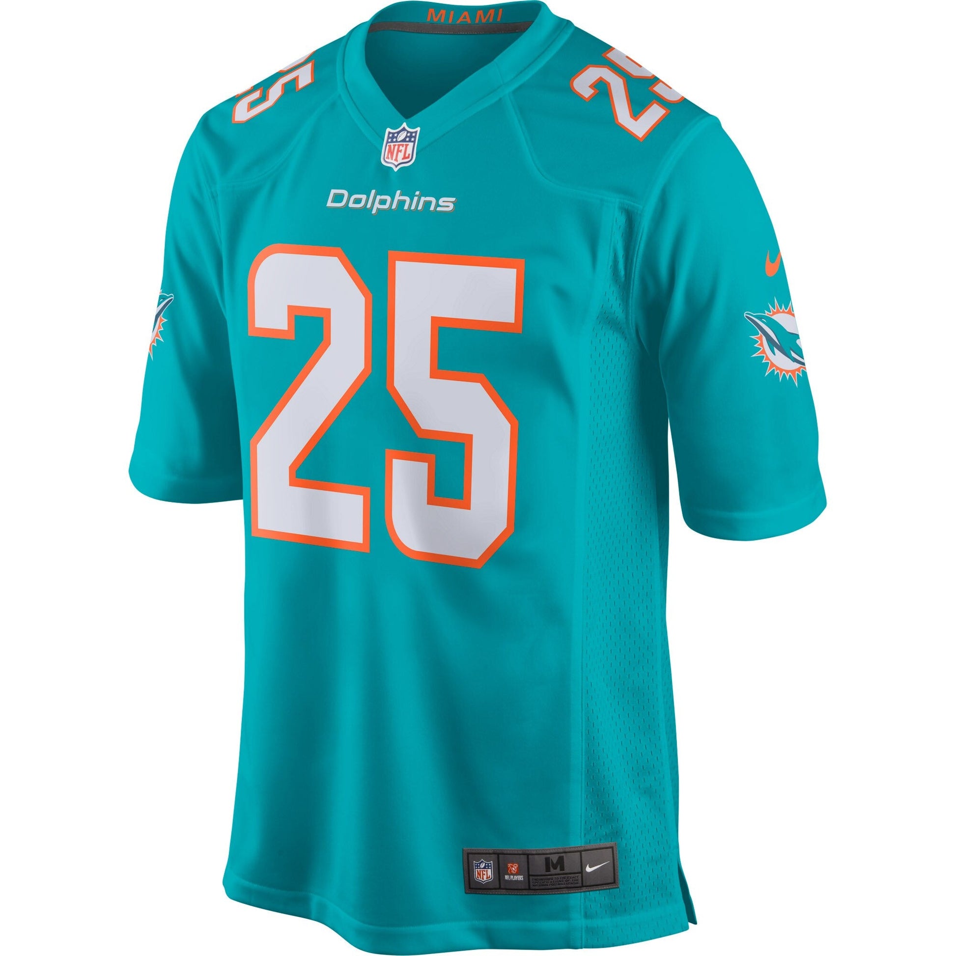 Miami Dolphins Xavien Howard NFL jersey front view