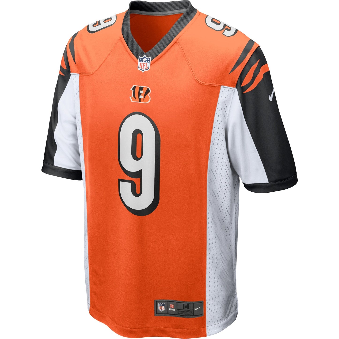 Cincinnati Bengals Joe Burrow Draft First Round NFL jersey front view