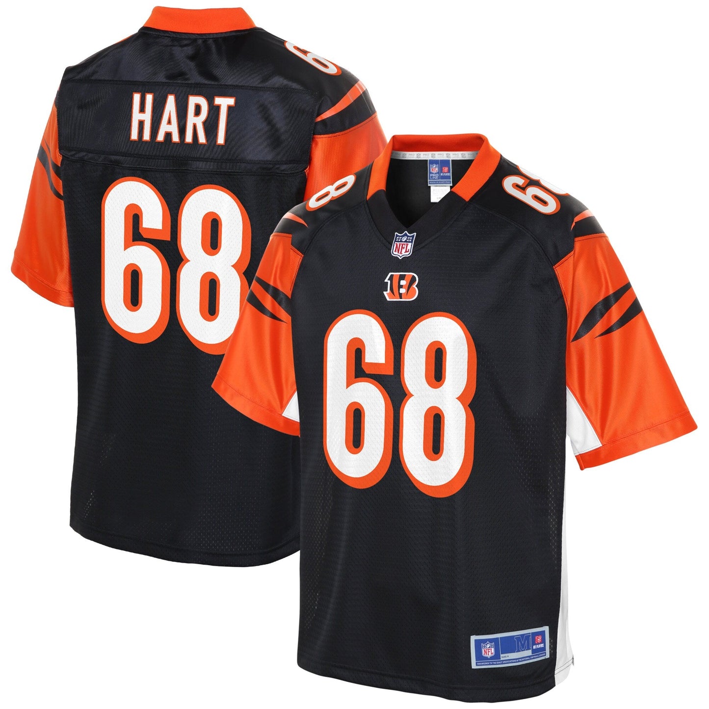 Cincinnati Bengals Bobby Hart NFL jersey front view