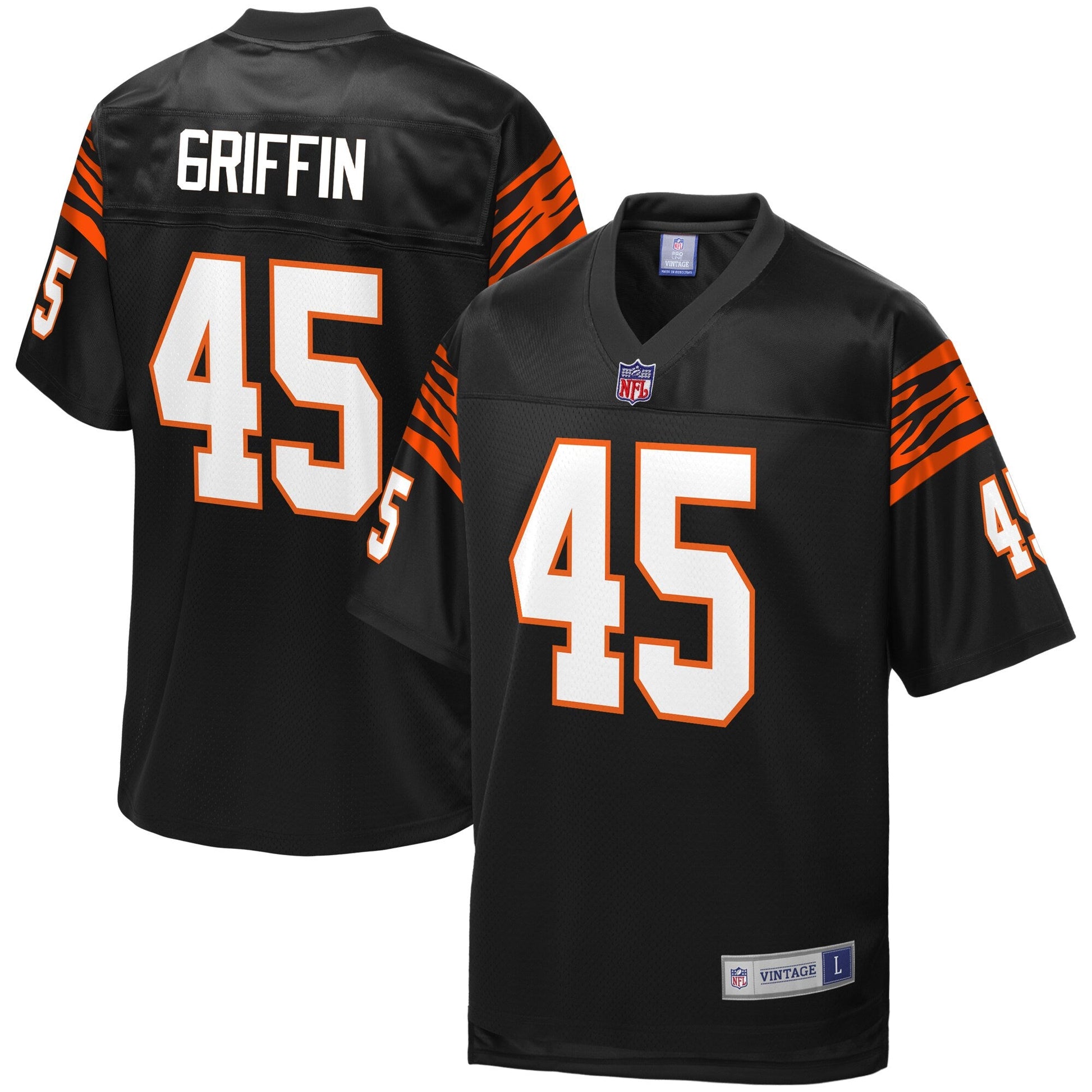 Cincinnati Bengals Archie Griffin NFL jersey front view