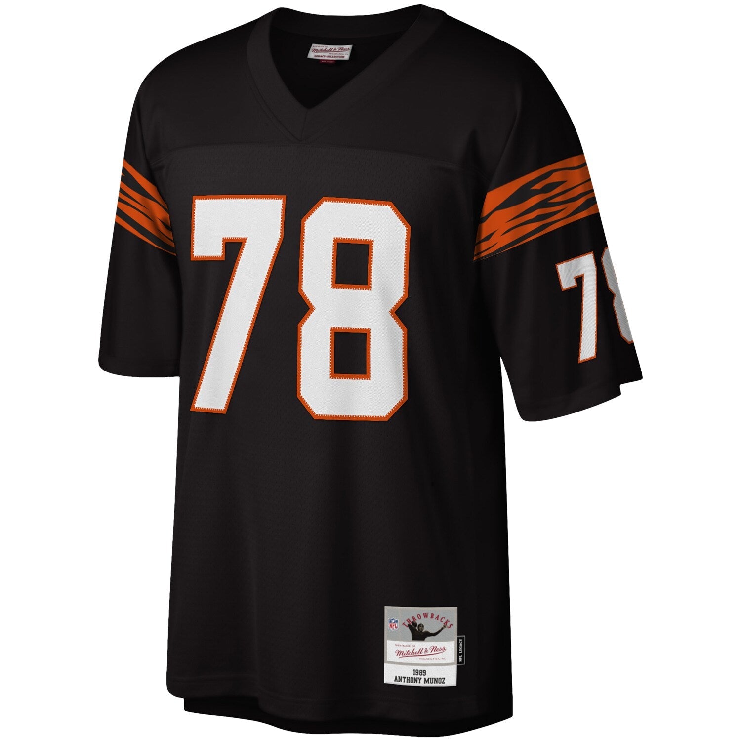 Cincinnati Bengals Anthony Munoz Legacy NFL jersey front view
