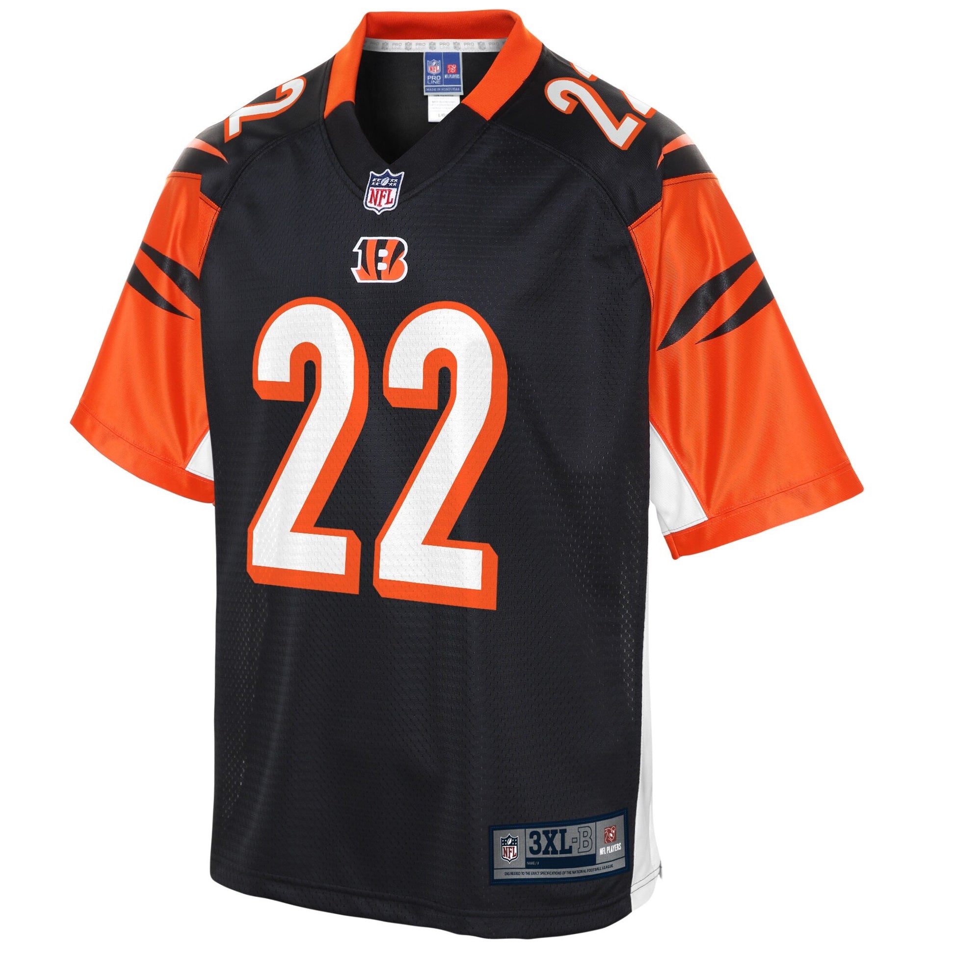 Cincinnati Bengals William Jackson III Big Tall NFL jersey front view