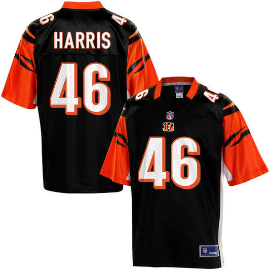Cincinnati Bengals Clark Harris NFL jersey front view