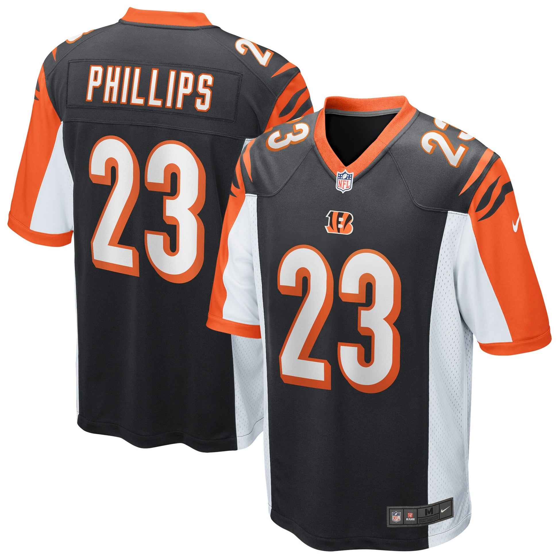 Cincinnati Bengals Darius Phillips NFL jersey front view