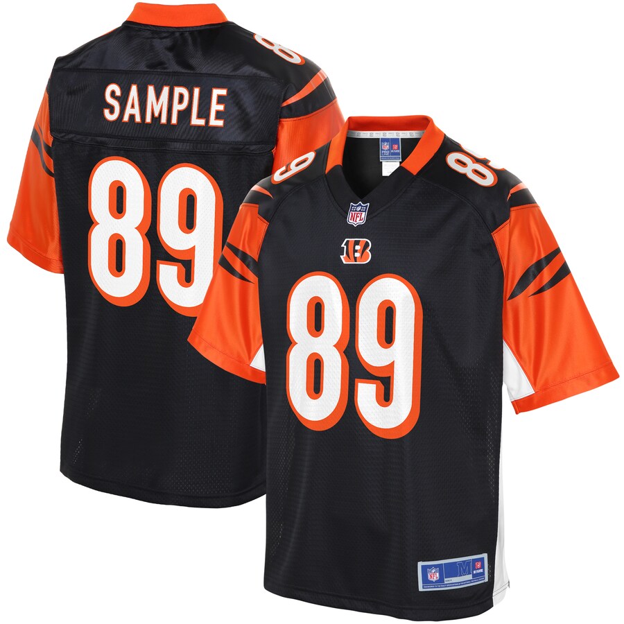 Cincinnati Bengals Drew Sample NFL jersey front view