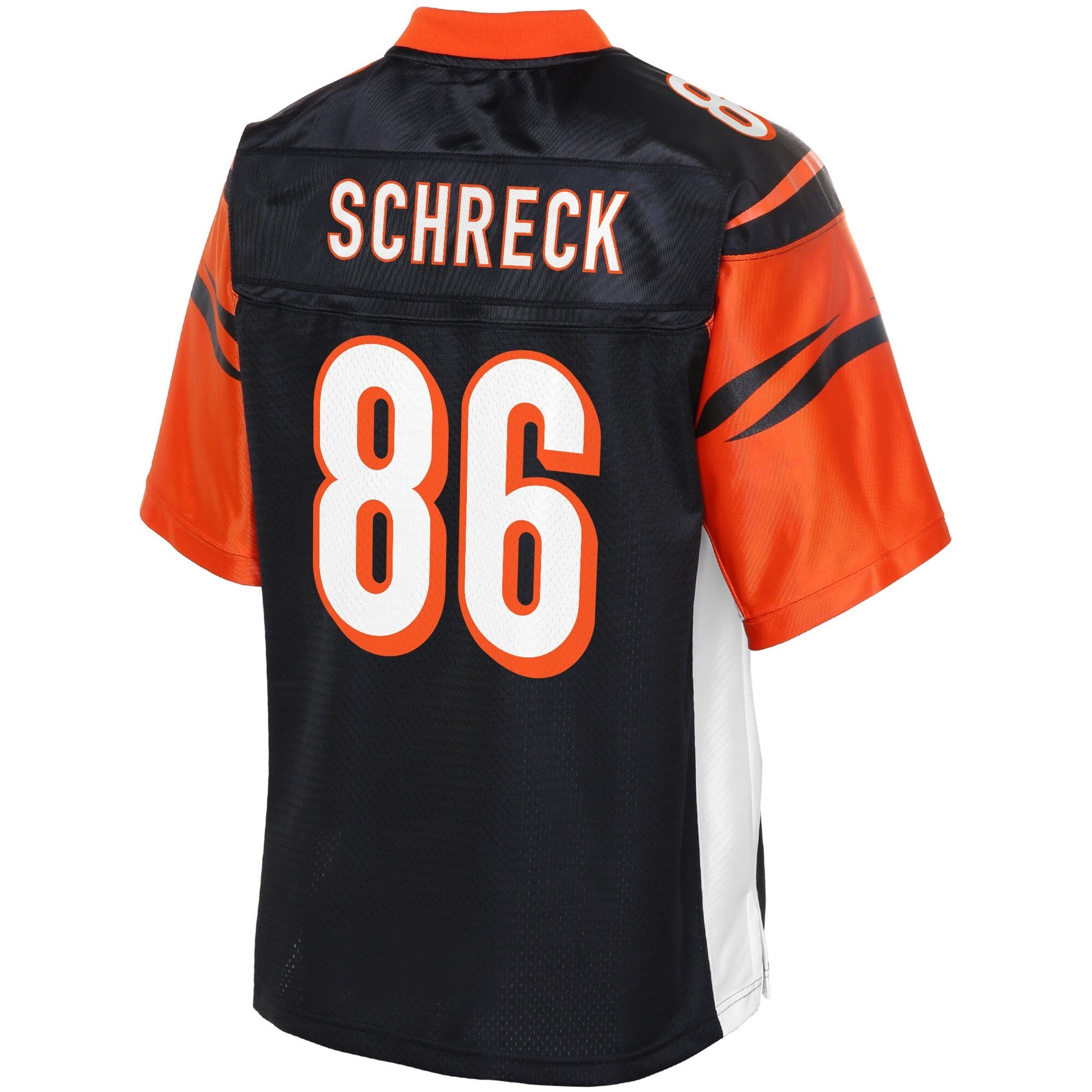 Cincinnati Bengals Mason Schreck NFL jersey front view