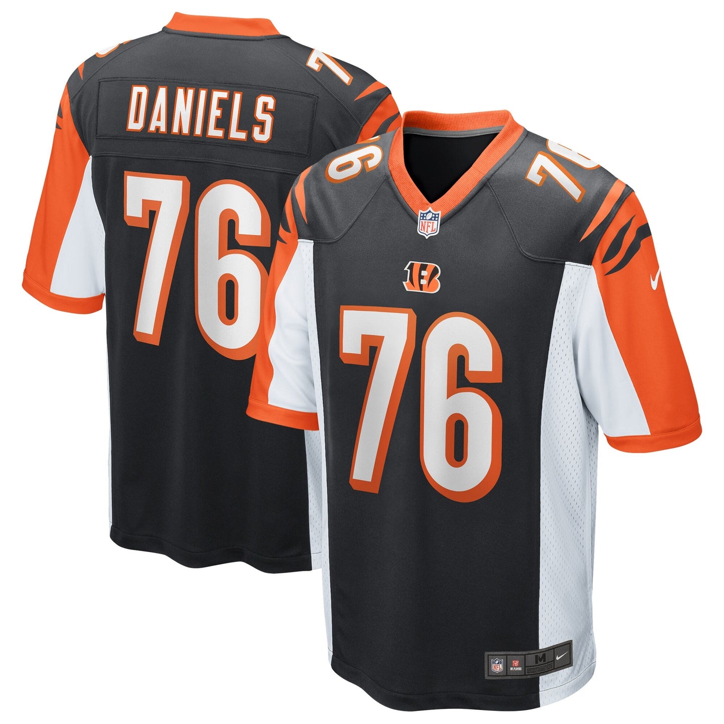 Cincinnati Bengals Mike Daniels NFL jersey front view