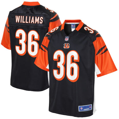 Cincinnati Bengals Shawn Williams Big Tall NFL jersey front view