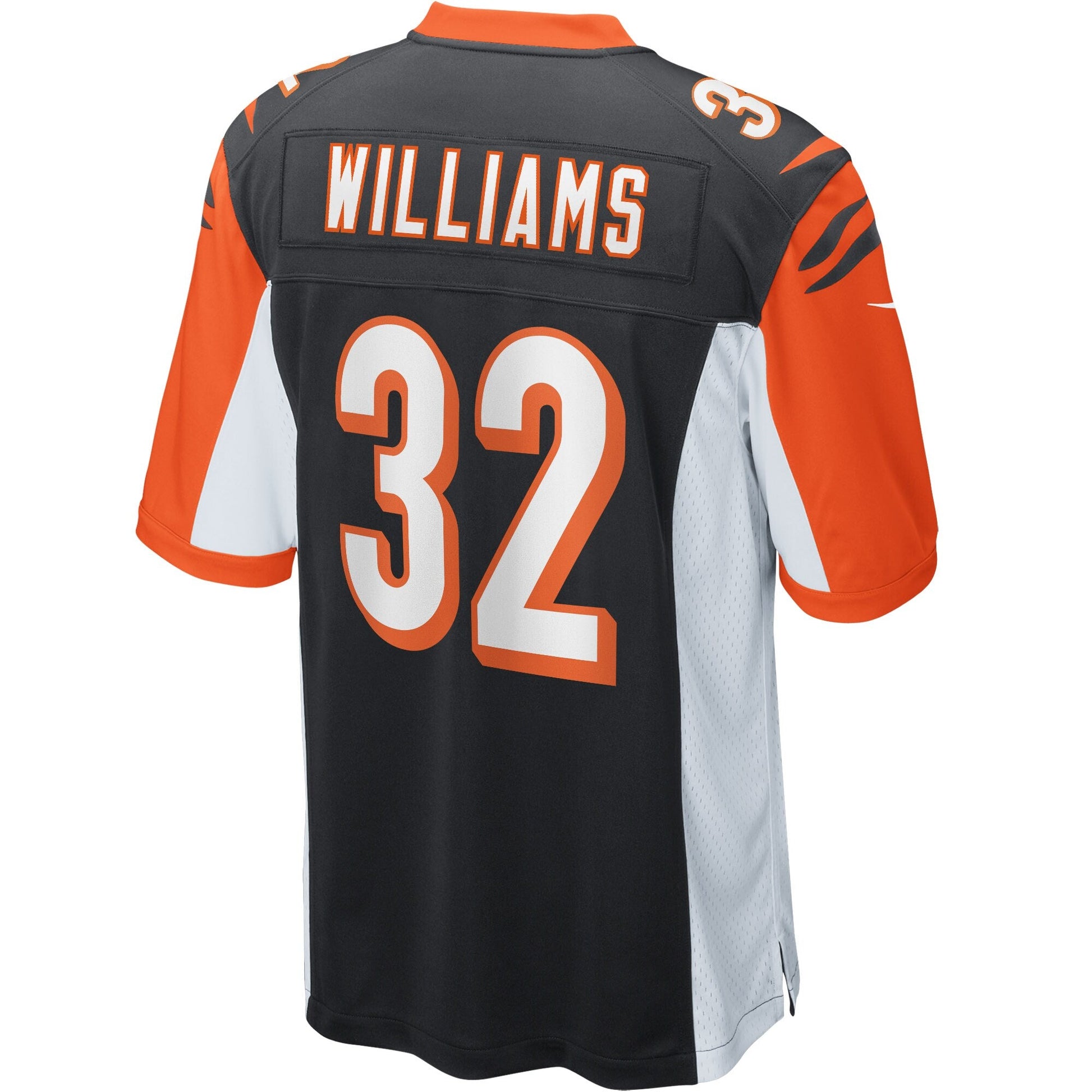 Cincinnati Bengals Trayveon Williams NFL jersey front view